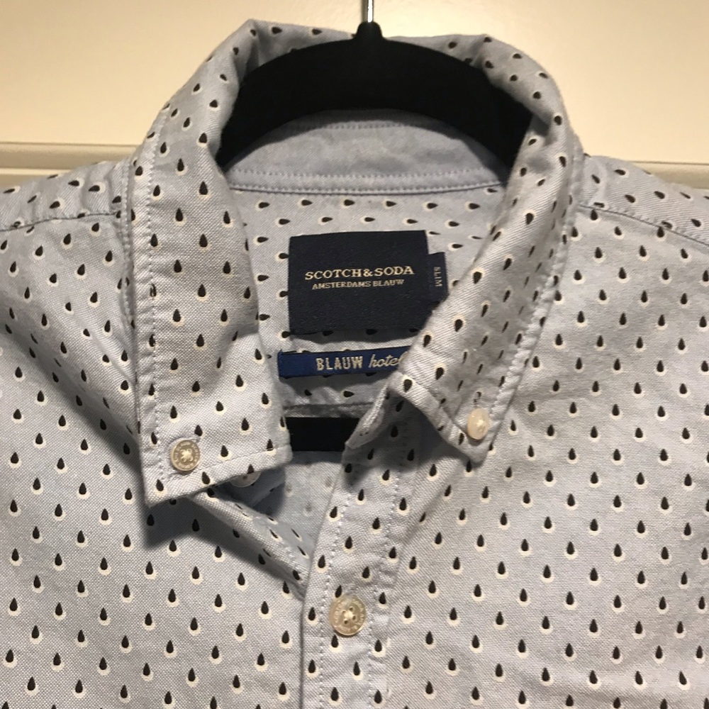 Scotch & Soda long sleeve button up - mens small